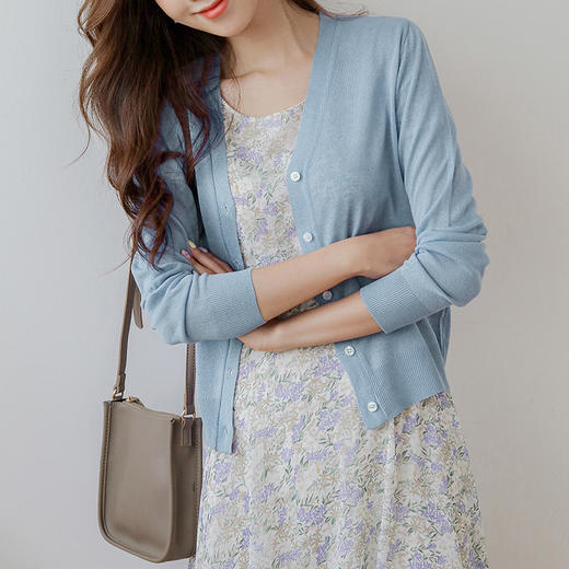 冰丝平面针夏季外搭披肩薄款SR-K1113 商品图3