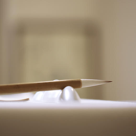 毛笔楷书七羊三狼兼毫毛笔欧体颜体柳体唐楷中楷书法用笔桔舍 商品图2