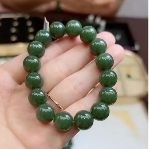 碧玉单圈-青黄口圆珠 商品图0