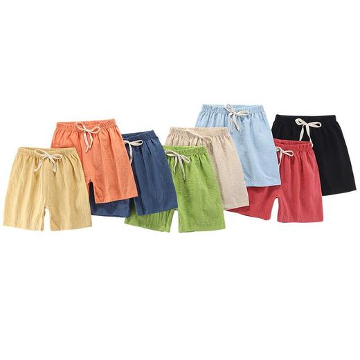 夏季男童1短裤2棉麻3新款4夏装5童装6宝宝7外穿8儿童9岁男孩女童 商品图4