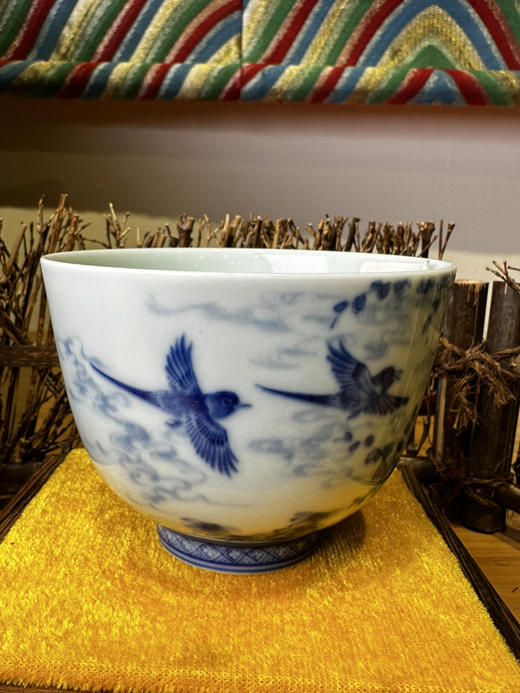 柴窑喜上眉梢大个人杯 商品图1