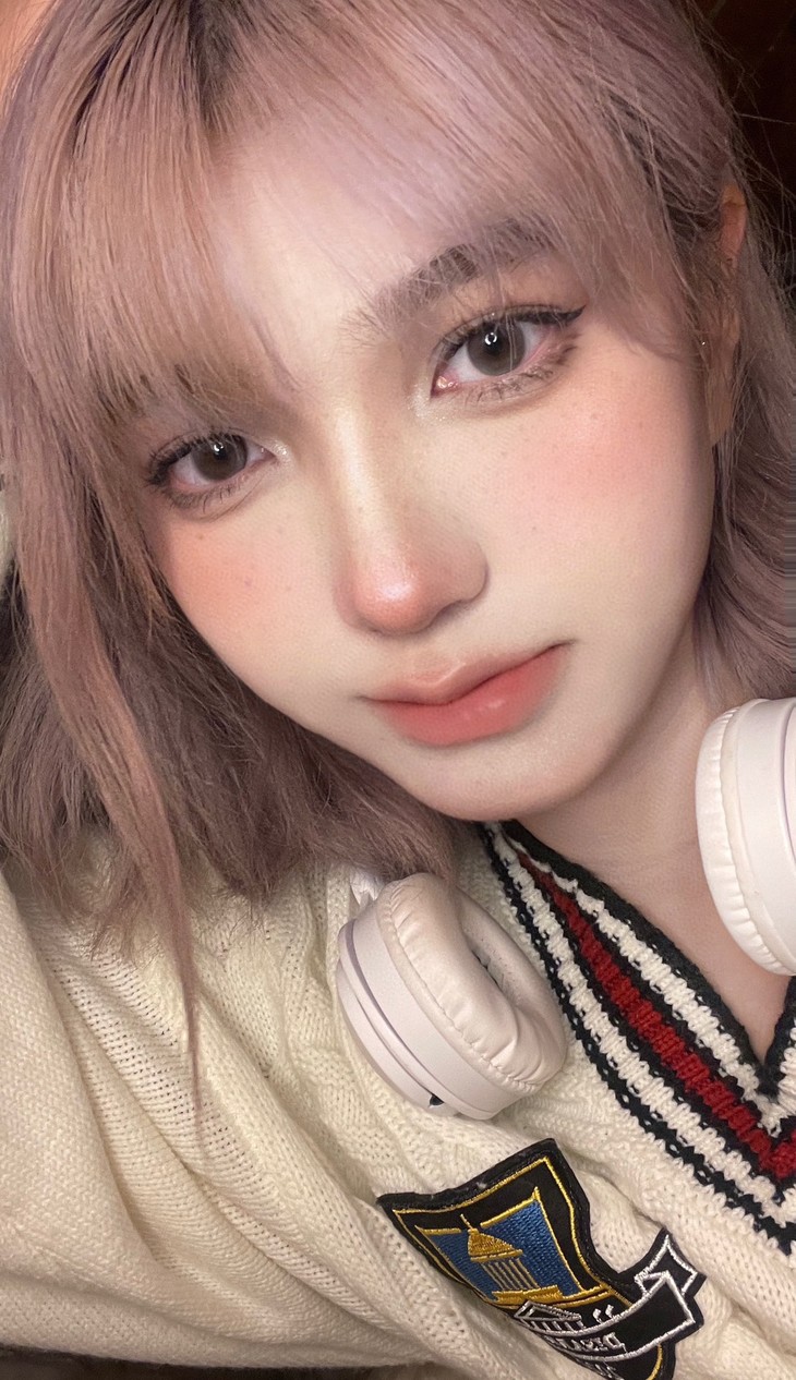 iMUDI美瞳 年抛隐形眼镜 奶泡泡 14.0mm 1副/2片 左右度数可不同-VVCON美瞳商城17