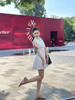 DUO智仙生 芭比系列聪明感学院派白色衬衫花边连衣裙 商品缩略图3