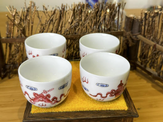 景德镇宝石红龙套组 商品图6