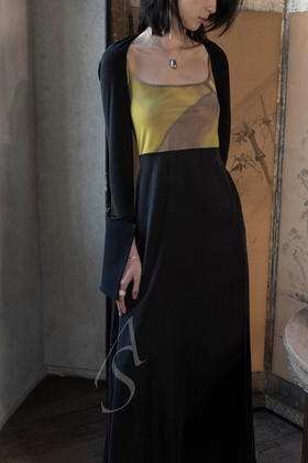 Oude Waag 黑色连肩衬衣袖套