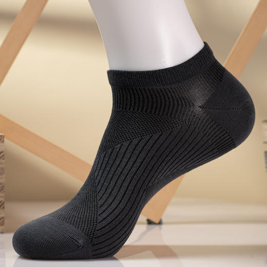 男士夏季薄款网面网眼船袜无骨精梳棉袜吸汗透气防臭【2311306】 商品图0