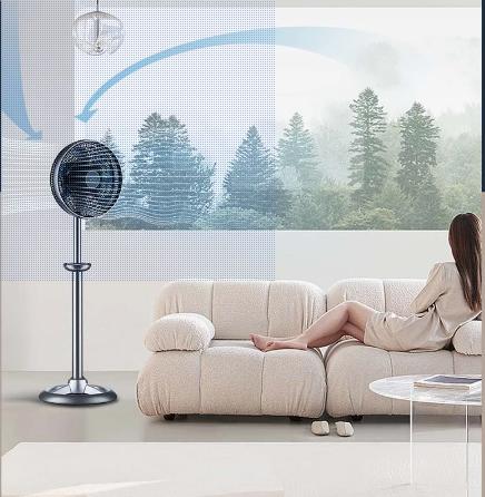 莱克（LEXY）智能空气调节扇F503 家用办公落地扇 低噪远距离送风 商品图1