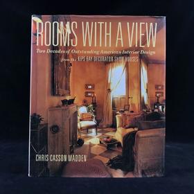 二十年美国杰出室内设计图集 275幅彩色插图 精装大16开