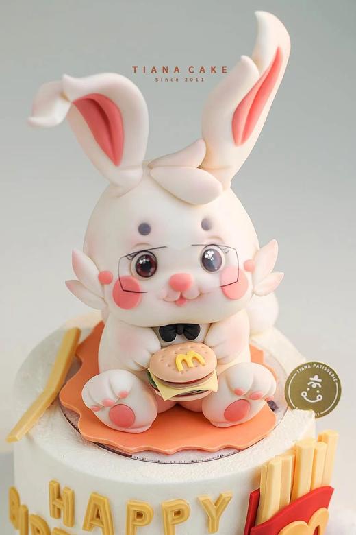 【纯手工翻糖定制款】麦当劳兔子 商品图4