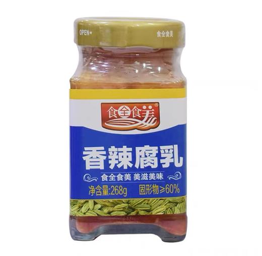 食全食美香辣腐乳268g 商品图0