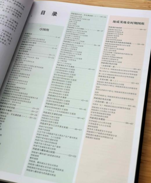 绝版图书：《洞庭湖历史变迁地图集》，湖南省国土资源厅主编，8开精装，铜版彩印，湖南地图出版社出版，定价480，售价90元。 商品图4