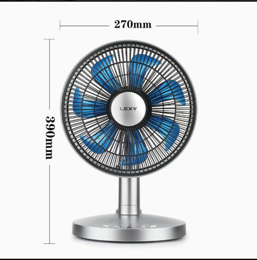 莱克电风扇家用台式摇头遥控智能空气调节扇变频节能电扇F303 商品图4
