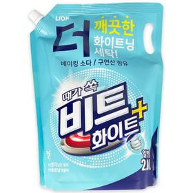 必特亮白苏打枸櫞酸洗衣液一般用2L비트 화이트닝 플러스 세탁세제 일반용