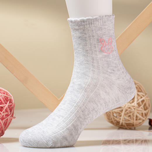 中童休闲袜无骨精梳棉袜柔软舒适吸汗透气防臭【2313206】 商品图1