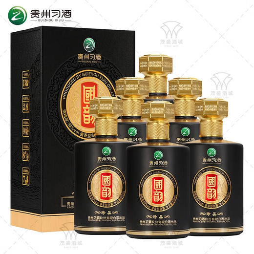 【积分兑换】习酒 国韵 珍品酒 53度 酱香型高度白酒 500ml*6  整箱装 商品图0