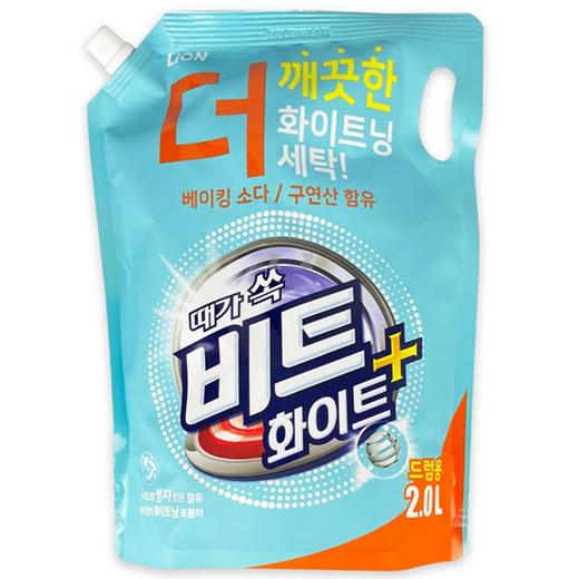 必特亮白苏打枸櫞酸洗衣液滚筒用2L비트 화이트닝 플러스 세탁세제 드럼용 商品图0