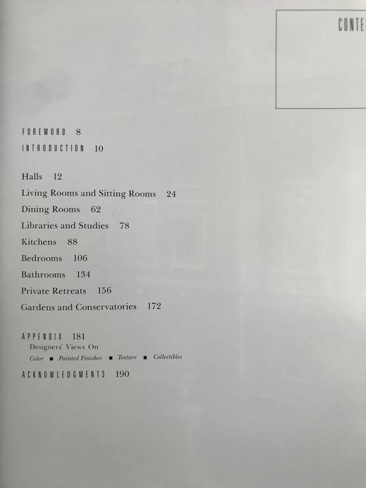 二十年美国杰出室内设计图集 275幅彩色插图 精装大16开 商品图5