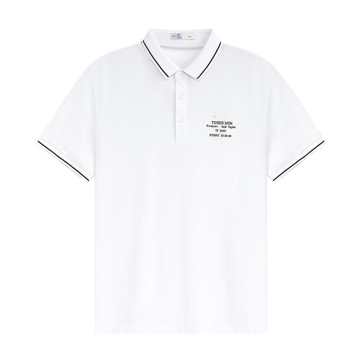 HX 夏季翻领短袖T恤POLO杉Y102320287101/02 商品图4