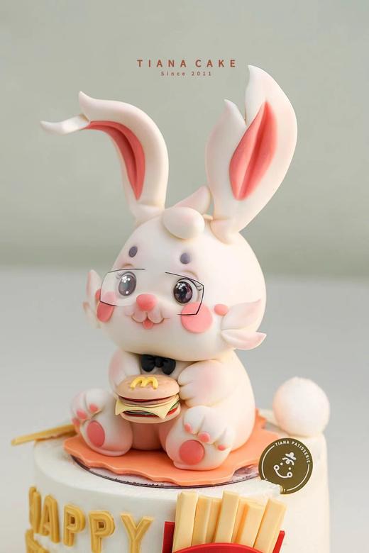 【纯手工翻糖定制款】麦当劳兔子 商品图3