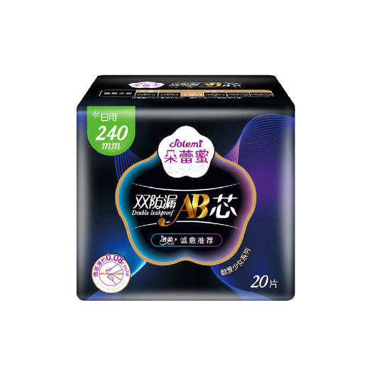 洁柔朵蕾蜜酷爱少女240透感薄卫生巾DJ24T2020片【21003007】 商品图0