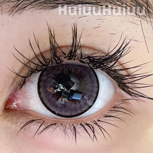 【店主实拍】蜜果紫色-14.5mm 【年抛 度数0-650度 无525/575】 商品图2