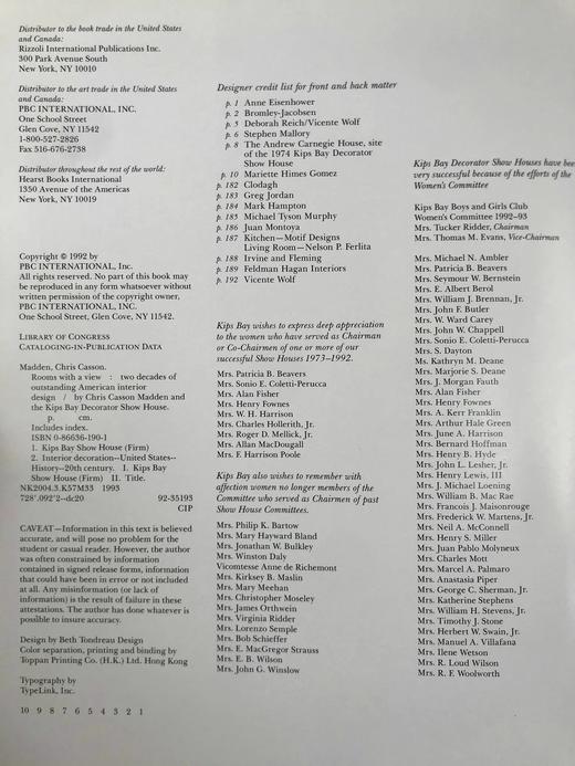 二十年美国杰出室内设计图集 275幅彩色插图 精装大16开 商品图4