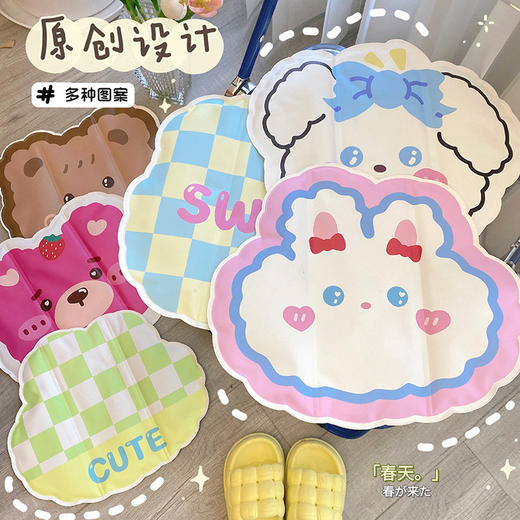 黛唯梵【午睡必备神器，助你一夏清凉】夏季！凝胶冰垫+卡通异形，轻松度过酷暑。可爱造型逗趣童心，宠物汽车必选。 商品图2