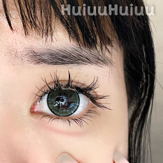 【店主实拍】蜜果绿色-14.5mm 【年抛 度数0-650度 无525/575】 商品图1