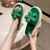 韩版设计，小清新女神必备款。松糕底凉拖穿着舒适，厚底设计，防滑耐穿，让你立于不败之地。细节上的小熊造型，增加了可爱气息！ 商品缩略图1