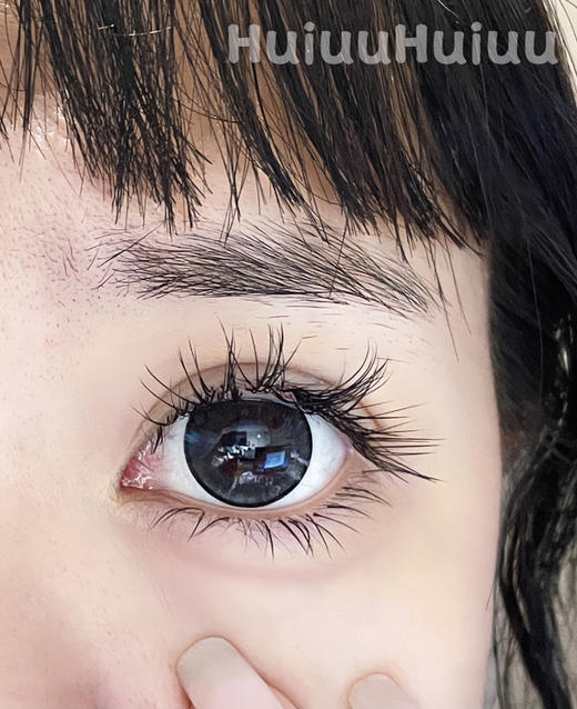 【店主实拍】蜜果黑色-14.5mm 【年抛 度数0-1000度 无525/575】 商品图3