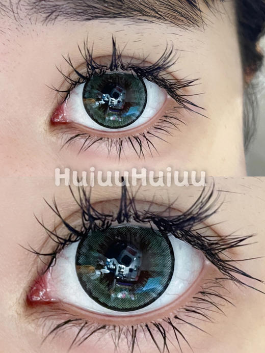 【店主实拍】蜜果绿色-14.5mm 【年抛 度数0-650度 无525/575】 商品图2