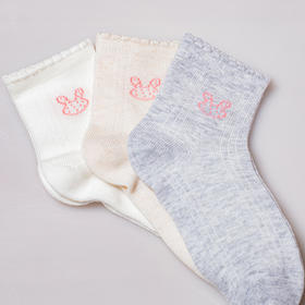 中童休闲袜无骨精梳棉袜柔软舒适吸汗透气防臭【2313206】