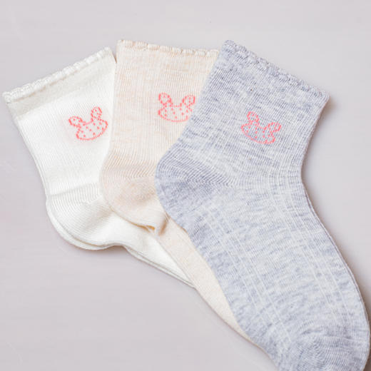 中童休闲袜无骨精梳棉袜柔软舒适吸汗透气防臭【2313206】 商品图0