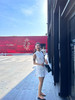 DUO智仙生 芭比系列聪明感学院派白色衬衫花边连衣裙 商品缩略图5
