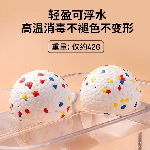 爆米花玩具球弹力球单个装5cm\6.2cm 网红爆爆球 高弹静音可浮水裸装 商品图4