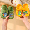 新款儿童卡通洞洞鞋，可爱恐龙图案，包头防滑，既适合沙滩穿着，也适合室内凉拖。男童女童都可以穿着，让孩子们更加活泼可爱；为孩子的玩乐安全护航！ 商品缩略图2