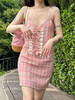 DUO智仙生 粉标 芭比系列粉红小香风吊带连衣裙 商品缩略图2