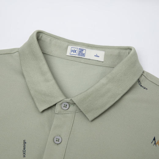 【秒杀专属】HX 夏季翻领短袖T恤POLO衫/Y102320279101/02POLO杉 商品图4