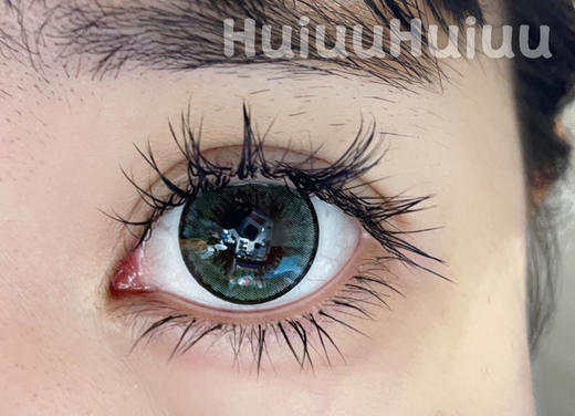 【店主实拍】蜜果绿色-14.5mm 【年抛 度数0-650度 无525/575】 商品图3