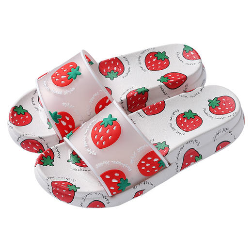 夏季新款凉拖鞋女士带着水果卡通的元素，时尚、可爱，让你成为室内外最闪亮的女王。而厚底设计不仅让你更加舒适，更能够展现出你的自信姿态！ 商品图5