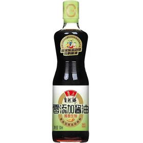 鲁花零添加酱香生抽500ml