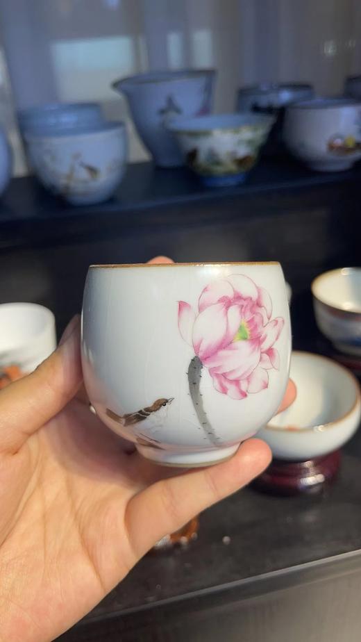 汝窑开片荷香单杯 商品图0