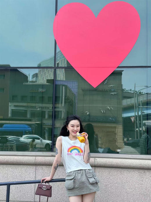 DUO智仙生 夏日限定健康少女感彩虹背心 商品图5