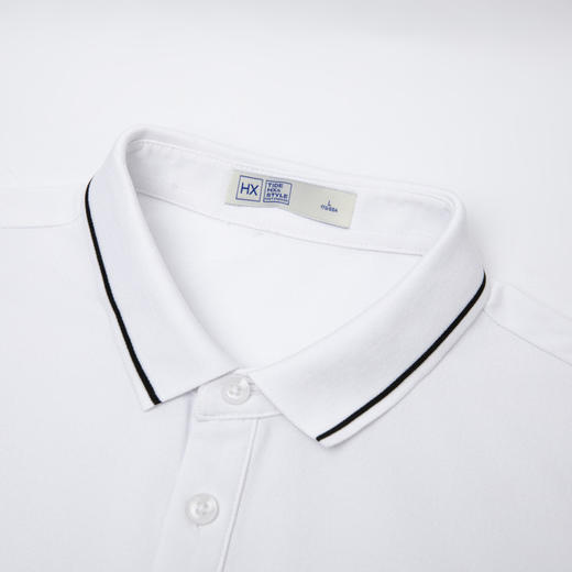 HX 夏季翻领短袖T恤POLO杉Y102320287101/02 商品图8