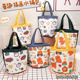 【黛唯梵】魔法帆布袋，七色魔幻出行。小精灵们爱的伴手礼，可爱动物造型、实用性强，性价比超高