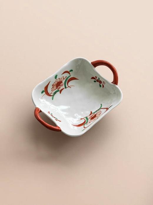 5F石村瓷器双耳四方碟 商品图0