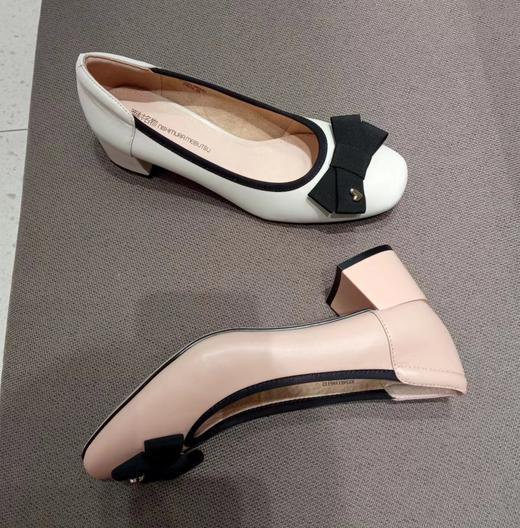 西村名物低粗跟包头小香风法式晚风单鞋玛丽珍高级感夏季配裙子11851 商品图7