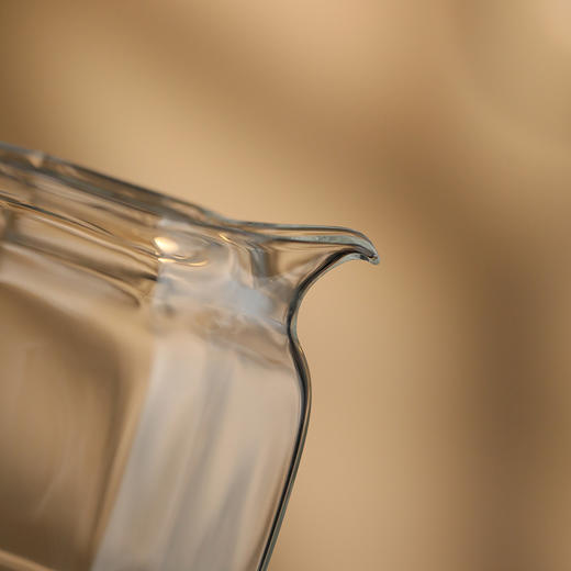 禾器新品 晶彩坤灵茶海 六方公杯 高硼硅玻璃公道杯分茶器 商品图8