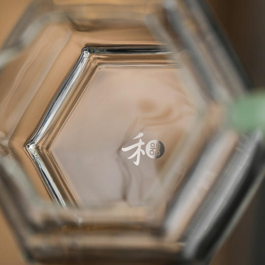 禾器新品 晶彩坤灵茶海 六方公杯 高硼硅玻璃公道杯分茶器 商品图7
