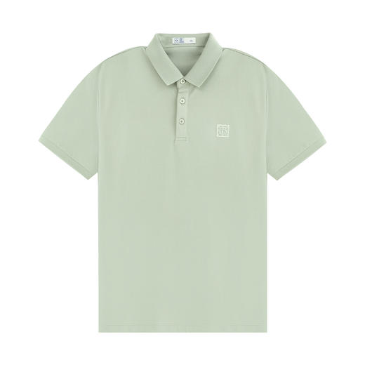 【断码清仓】HX 夏季翻领短袖T恤S102320715101/02POLO杉 商品图5